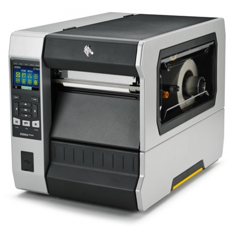 Zebra ZT620, 12 dots/mm (300 dpi), rewind, disp. (colour), ZPL, ZPLII, USB, RS232, BT, Ethernet
