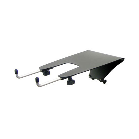 Ergotron - Notebook arm mount tray - black - for P / N: 45-353-026 - 1