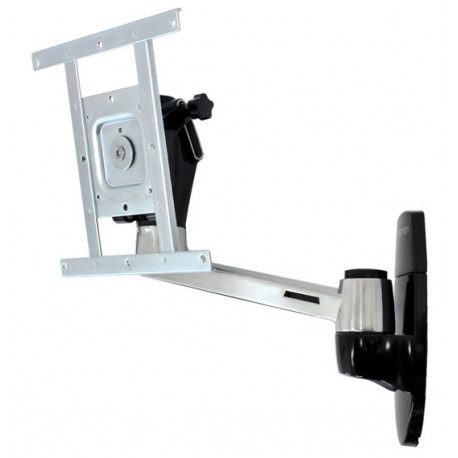 Ergotron LX HD Wall Mount Swing Arm - Mounting kit (swing arm) - for TV - aluminium - screen size: up to 49" - wall-mountable - 5