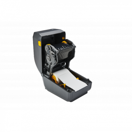 Zebra ZD200 Series ZD230 - Label printer - direct thermal - Roll (11.2 cm) - 203 dpi - up to 152 mm / sec - USB 2.0, LAN - white - 1