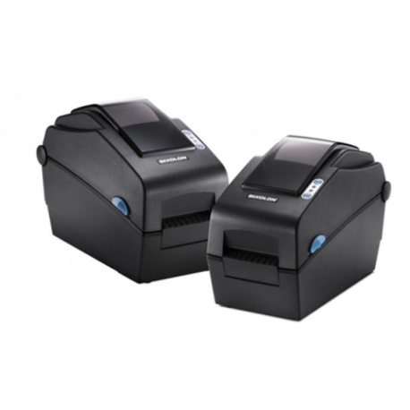 BIXOLON SLP-DX223 - Label printer - direct thermal - Roll (6 cm) - 300 dpi - up to 100 mm / sec - USB, serial, Bluetooth - black - 4
