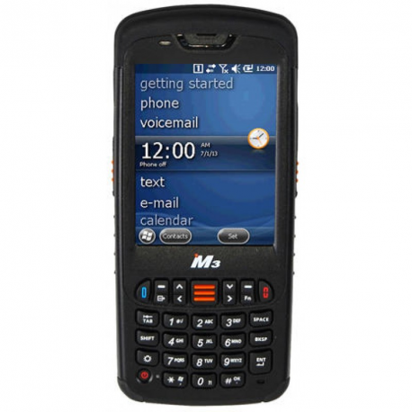 M3 Black - Data collection terminal - rugged - Win Embedded Handheld 6.5 - 3.5" colour TFT (480 x 640) - rear camera - barcode reader - (2D imager) - USB host - microSD slot - Bluetooth, Wi-Fi - 3G - 3