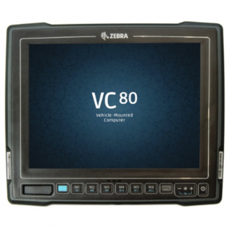 Zebra VC80X, Freezer, USB, powered-USB, RS232, BT, Wi-Fi, ESD, Android, deep-freeze environment