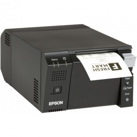 Epson TM T70II - Receipt printer - thermal line - Roll (8 cm) - 180 x 180 dpi - up to 250 mm / sec - USB 2.0, serial, Bluetooth - 1