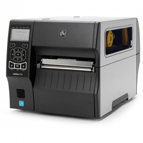 Zebra ZT400 Series ZT420 - Label printer - direct thermal / thermal transfer - Roll (17.1 cm) - 300 dpi - up to 254 mm / sec - USB 2.0, LAN, serial, USB host, Bluetooth 2.1 - peeler with liner rewind - 3