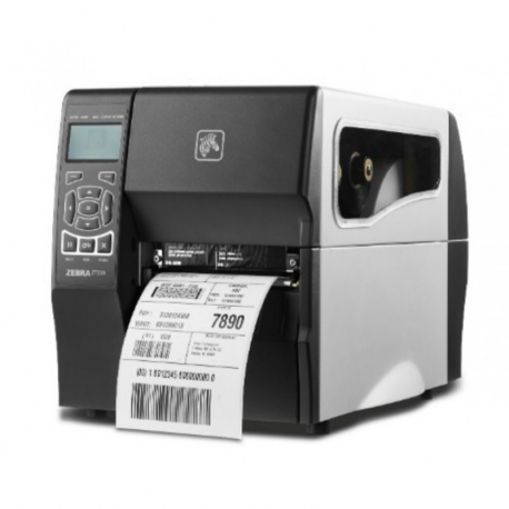 Zebra ZT230 - Label printer - direct thermal - Roll (11.4 cm) - 300 dpi - up to 152 mm / sec - USB, LAN, serial - cutter - 2