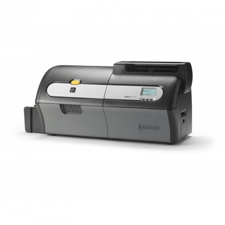 Zebra ZXP Series 7 - Plastic card printer - colour - dye sublimation / thermal transfer - CR-80 Card (85.6 x 54 mm) up to 300 cards / hour (colour) - capacity: 200 cards - USB 2.0, LAN - 5