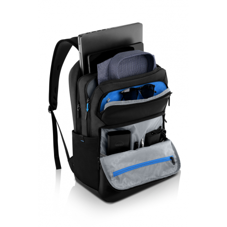 Dell Pro Backpack 17 - Notebook carrying backpack - 17" - black with HD Screen print logo - for Inspiron 37XX, 7791 2-in-1; Latitude 5401, 5501, 9510; Precision 5750, 77XX; XPS 17 9710 - 8