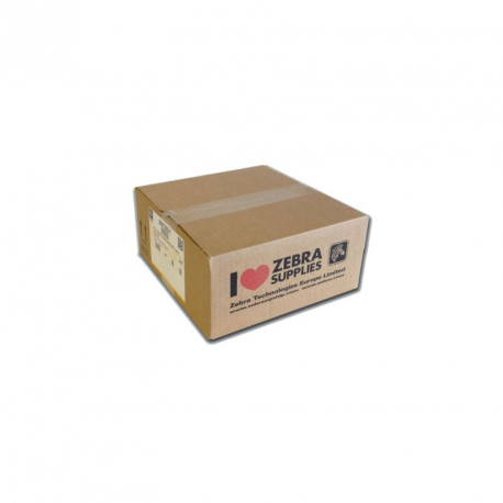 Zebra PolyE 3100T Gloss - Polyethylene (PE) - glossy - permanent acrylic adhesive - white - 102 x 51 mm 2590 label(s) (1 roll(s) x 2590) labels - 1