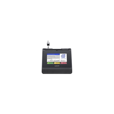Wacom STU-540 - Signature terminal w /  LCD display - 10.8 x 6.5 cm - electromagnetic - wired - serial, USB 2.0 - black - 0