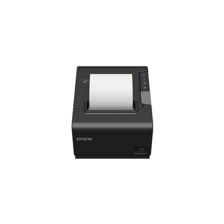 Epson TM T88VI-iHub - Receipt printer - thermal line - Roll (7.95 cm) - 180 x 180 dpi - up to 350 mm / sec - USB 2.0, LAN, serial, NFC, USB 2.0 host - cutter - black - 0
