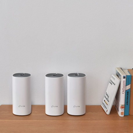 TP-Link Deco E4 AC1200 whole home Mesh WiFi system, 2 int.anteny, 3-pack