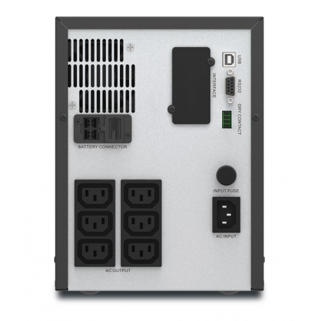 APC Easy UPS SMV SMV2000CAI - UPS - AC 220 / 230 / 240 V - 1400 Watt - 2000 VA - 7 Ah - RS-232, USB - output connectors: 6 - 2