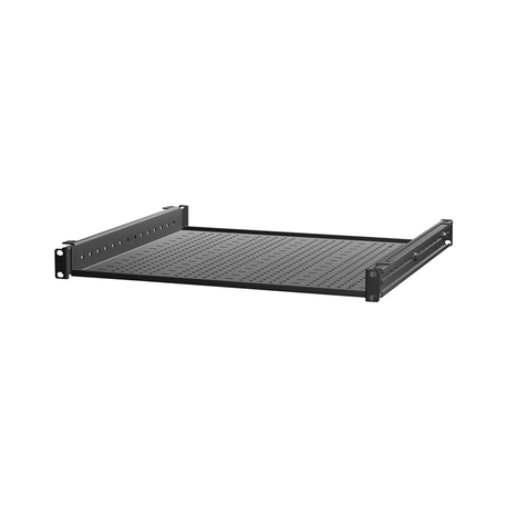 APC - Rack shelf - black - 1U - for P / N: AP7950B, NBPD0160A, NBWL0355A, NBWL0356A, SMX3000HV-BR, SMX3000LV2U-BR, SRT1000RMXLI - 0