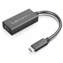 Lenovo - Adapter - USB-C male to HDMI female - black - 4K60Hz (3840 x 2160) support - for IdeaPad 3 14; ThinkBook 14s Yoga G2 IAP; ThinkPad E14 Gen 4; L13 Yoga Gen 3; X1 Nano Gen 2