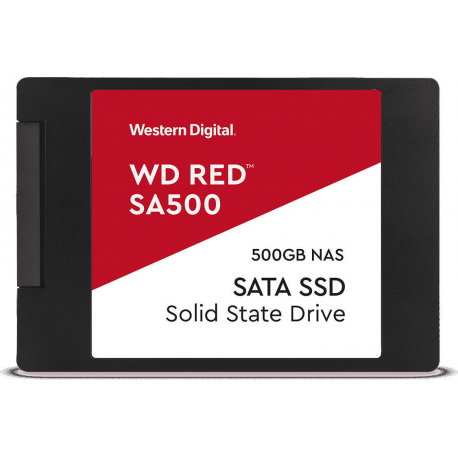 WD Red SA500 NAS SATA SSD WDS100T1R0A - Solid state drive - 1 TB - internal - 2.5" - SATA 6Gb/s - 2