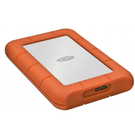 LaCie Rugged Mini - Hard drive - 5 TB - external (portable) - USB 3.0 - 1