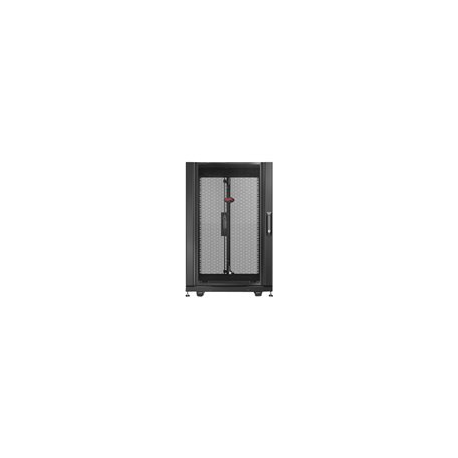 APC NetShelter SX - Rack cabinet - black - 18U - 19" - for P / N: SURT48RMXLBP - 0