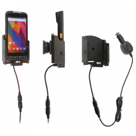 Brodit Active holder with cig-plug - Charging stand + car power adapter - 3 A - 1