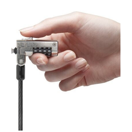 Kensington N17 Combination Cable Lock for Dell Devices with Wedge Slots - Security cable lock - 1.8 m - 3