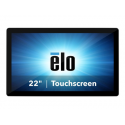 Elo I-Series 2.0 - All-in-one - Core i5 8500T  /  2.1 GHz - vPro - RAM 8 GB - SSD 128 GB - UHD Graphics 630 - GigE - WLAN: 802.11a / b / g / n / ac, Bluetooth 5.0 - Windows 10 - monitor: LED 21.5" 1920 x 1080 (Full HD) touchscreen - black