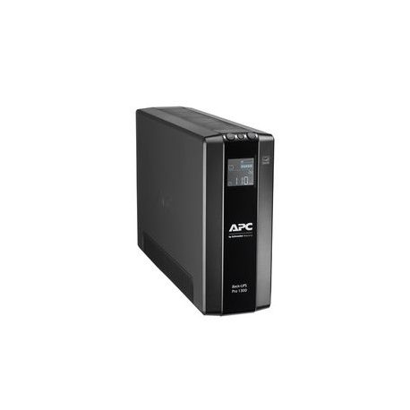 APC Back-UPS Pro BR1300MI - UPS - AC 230 V - 780 Watt - 1300 VA - USB - output connectors: 8 - black - 2