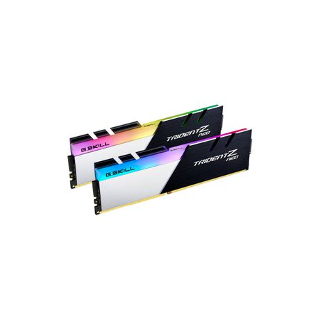 G.Skill TridentZ Neo Series - DDR4 - kit - 16 GB: 2 x 8 GB - DIMM 288-pin - 3600 MHz / PC4-28800 - CL16 - 1.35 V - unbuffered - non-ECC - brushed black, brushed aluminium black, powder coated silver - 4