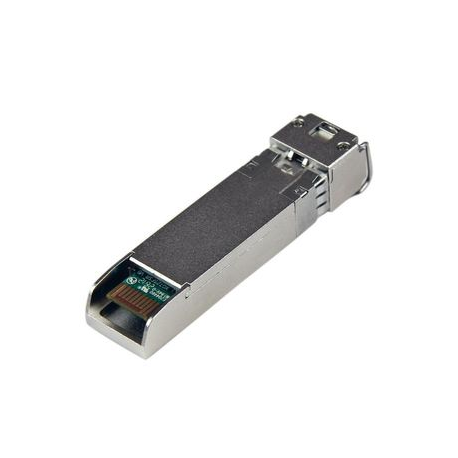 StarTech.com MSA Uncoded Compatible SFP+ Module, 10GBASE-LR, 10GbE Single Mode (SMF) Fiber Optic Transceiver, 10GE Gigabit Ethernet SFP+, LC Connector, 10km, 1310nm, DDM, Mini GBIC Module - Lifetime Warranty (SFP10GBLRST) - SFP+ transceiver module - 10 GigE - 10GBase-LR - LC single-mode - up to 10 km - 1310 nm - 1