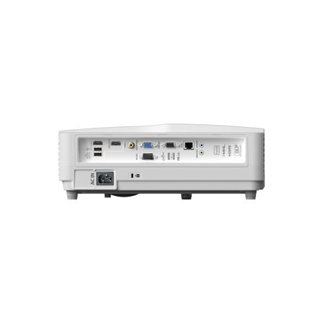 Optoma EH330UST - DLP projector - 3D - 3600 lumens - Full HD (1920 x 1080) - 16:9 - 1080p - ultra short-throw lens - LAN - 5