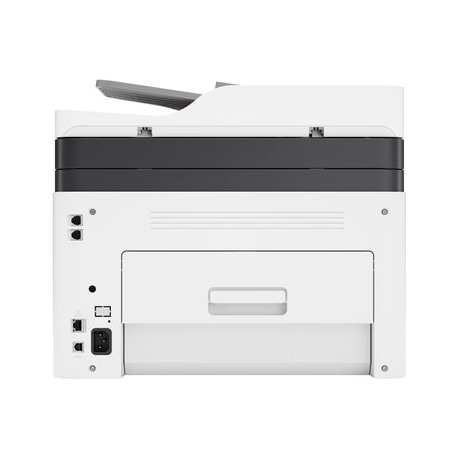HP Color Laser MFP 179fnw - Multifunction printer - colour - laser - A4 (210 x 297 mm) (original) - A4 / Letter (media) - up to 18 ppm (copying) - up to 18 ppm (printing) - 150 sheets - 33.6 Kbps - USB 2.0, LAN, Wi-Fi(n) - 5