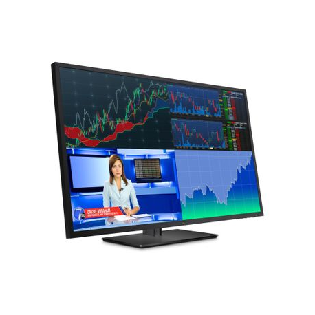 HP Z43 - LED monitor - 42.5" - 3840 x 2160 4K @ 60 Hz - IPS - 350 cd / m² - 1000:1 - 5 ms - HDMI, DisplayPort, Mini DisplayPort, USB-C - Black Pearl - 2