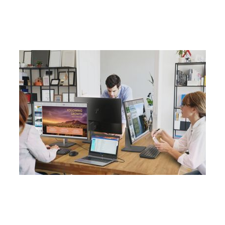 HP EliteDisplay E243d Docking - LED monitor - 23.8" - 1920 x 1080 Full HD (1080p) @ 60 Hz - IPS - 250 cd / m² - 1000:1 - 5 ms - HDMI, VGA, USB-C - 2