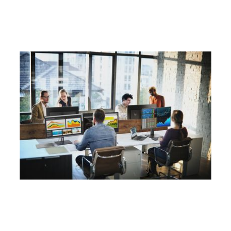 HP EliteDisplay E243d Docking - LED monitor - 23.8" - 1920 x 1080 Full HD (1080p) @ 60 Hz - IPS - 250 cd / m² - 1000:1 - 5 ms - HDMI, VGA, USB-C - 4