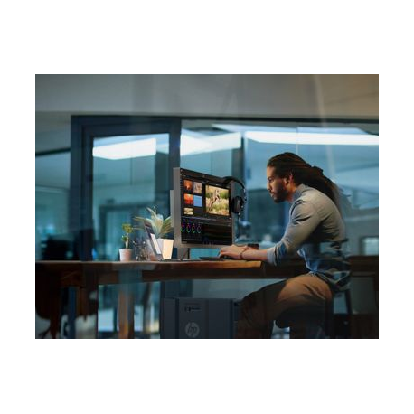 HP EliteDisplay E243d Docking - LED monitor - 23.8" - 1920 x 1080 Full HD (1080p) @ 60 Hz - IPS - 250 cd / m² - 1000:1 - 5 ms - HDMI, VGA, USB-C - 5