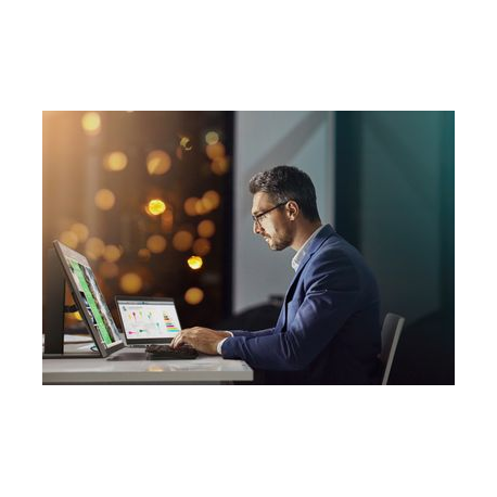 HP EliteDisplay E243d Docking - LED monitor - 23.8" - 1920 x 1080 Full HD (1080p) @ 60 Hz - IPS - 250 cd / m² - 1000:1 - 5 ms - HDMI, VGA, USB-C - 11