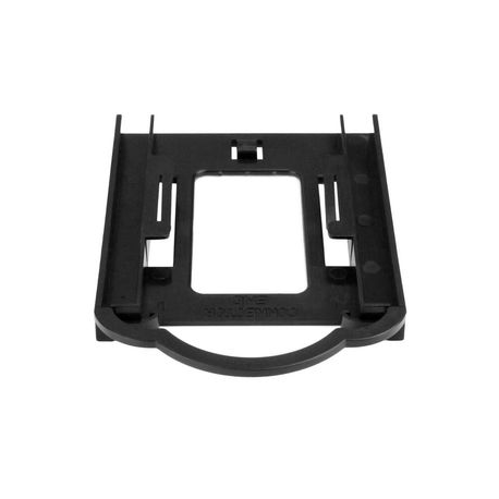 StarTech.com 2.5" HDD  /  SDD Mounting Bracket for 3.5" Drive Bay - Tool-less Installation - 2.5 Inch SSD HDD Adapter Bracket (BRACKET125PT) - Storage bay adapter - 3.5" to 2.5" - black - for P / N: M2E4SFF8643, PEX4SFF8643, U2M2E125 - 1