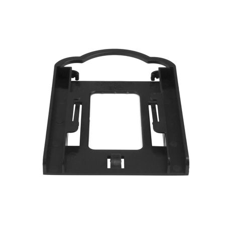 StarTech.com 2.5" HDD  /  SDD Mounting Bracket for 3.5" Drive Bay - Tool-less Installation - 2.5 Inch SSD HDD Adapter Bracket (BRACKET125PT) - Storage bay adapter - 3.5" to 2.5" - black - for P / N: M2E4SFF8643, PEX4SFF8643, U2M2E125 - 2