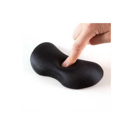 LogiLink Wrist Rest Gel Pad - Mouse wrist pillow - black - 2