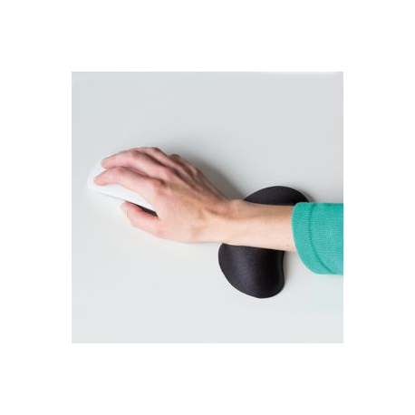 LogiLink Wrist Rest Gel Pad - Mouse wrist pillow - black - 4