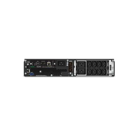APC Smart-UPS SRT 3000VA RM - UPS (rack-mountable  /  external) - AC 220 / 230 / 240 V - 2700 Watt - 3000 VA - Lead Acid - RS-232, USB - output connectors: 10 - 2U - black - with APC UPS Network Management Card AP9631 - for P / N: AR4018SPX432, AR4024SP, AR4024SPX429, AR4024SPX431, AR4024SPX432, NBWL0356A - 1