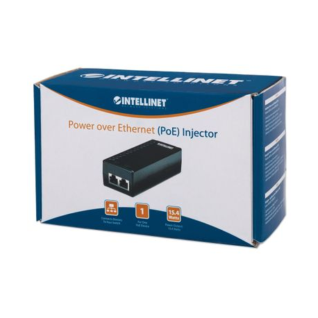 Intellinet PoE Injector IEEE 802.3af class3 1 port
