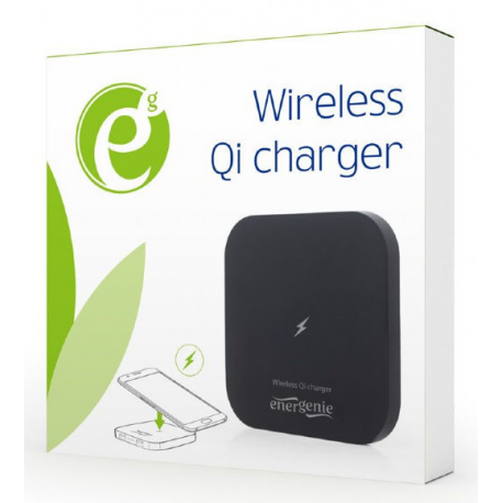 EnerGenie - Wireless charging pad - 5 Watt - 1 A (2 x USB) - black - 5