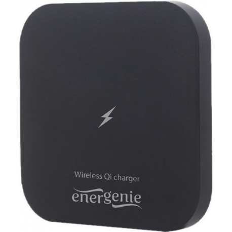 EnerGenie - Wireless charging pad - 5 Watt - 1 A (2 x USB) - black - 6