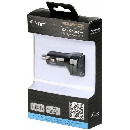 Itec i-tec USB High Power Car Charger 2.1A (iPAD ready)
