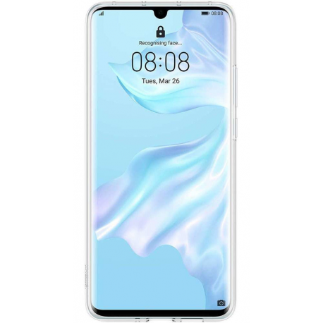 Huawei - Back cover for mobile phone - thermoplastic polyurethane (TPU) - transparent - for Huawei P30 Pro - 3