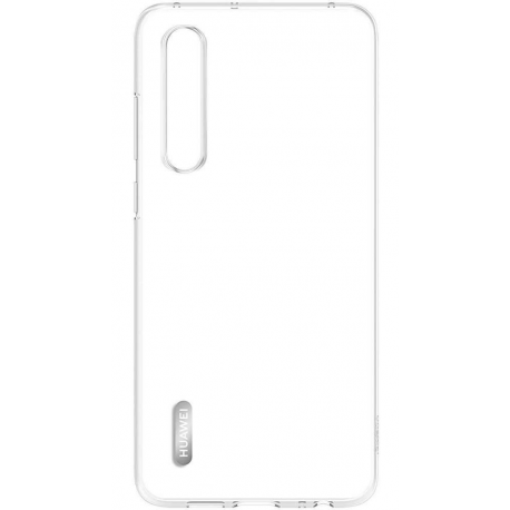 Huawei Case - Back cover for mobile phone - thermoplastic polyurethane (TPU) - transparent - 6
