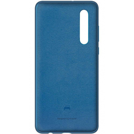 Huawei Car case - Back cover for mobile phone - silicone, magnet - blue - for Huawei P30 - 1