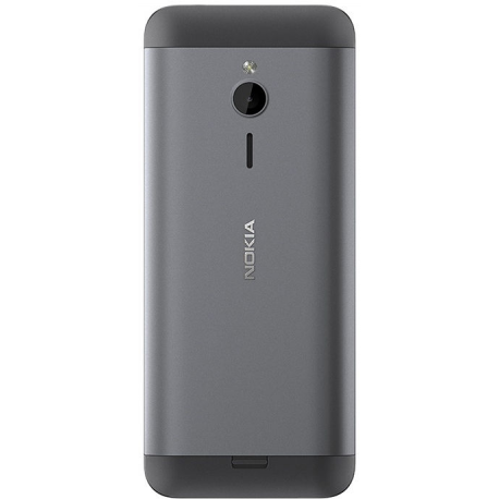 Nokia 230 Dark Silver, 2.8 ", TFT, 240 x 320 pixels, 16 MB, microSD, Dual SIM, Mini-SIM, Bluetooth, 3.0, USB version microUSB 1.