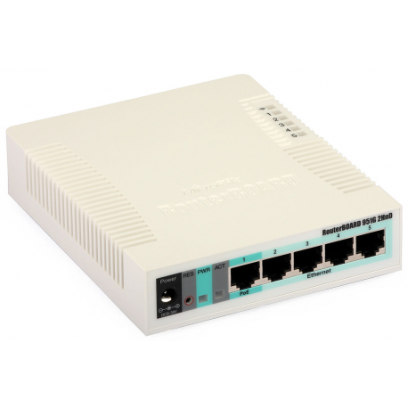 Mikrotik RouterBOARD 951G-2HnD, 5xGE LAN, USB