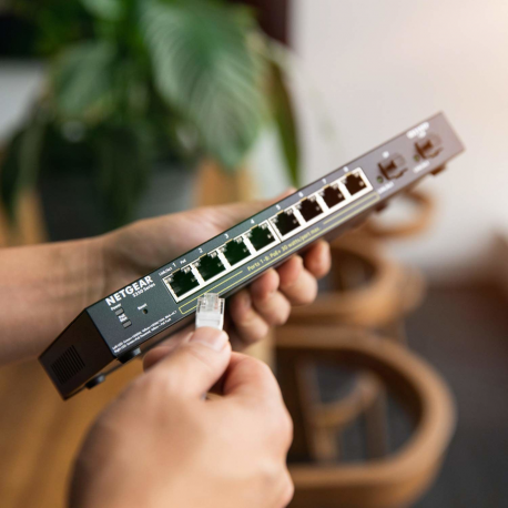 Netgear S350 Smart 8-Port PoE+ 2 x SFP Gigabit Switch Metal (GS310TP)